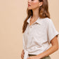 Linen Button Down Top