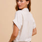 Linen Button Down Top