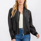 Black Bomber Jacket