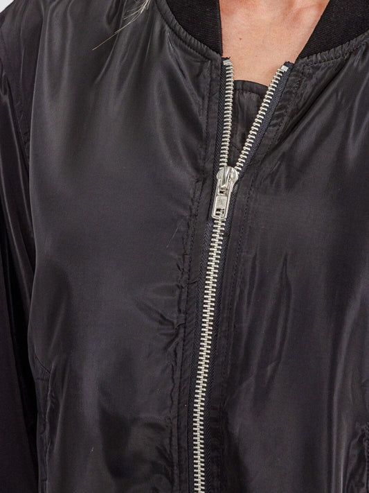 Black Bomber Jacket