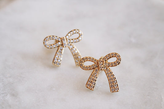 Bow CZ Studs