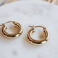 Thick Small Hoops - Gold