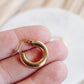 Thick Small Hoops - Gold