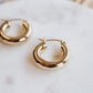 Thick Small Hoops - Gold