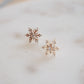 Snowflake CZ Studs