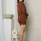 Ribbed Long Sleeve and Short Lounge Set - Multiple Color Options