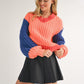 Colorblock Knit Sweater