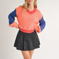 Colorblock Knit Sweater