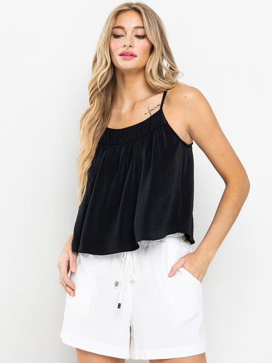 Sleeveless Loose Fit Tank - Multiple Color Options