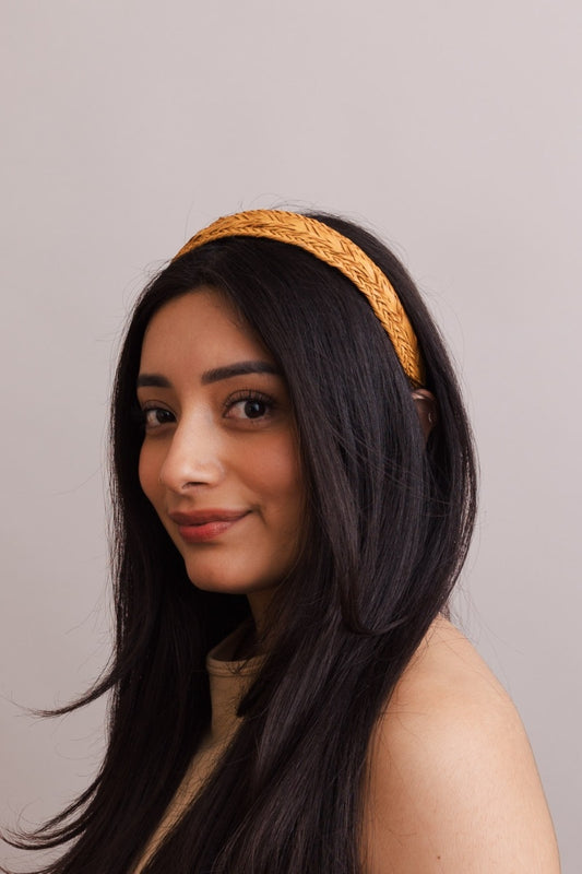 Faux Braided Leather Headbands - Multiple Color Options