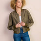 Olive Bomber Jacket