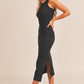 Bodycon Ribbed Maxi Dress - Multiple Color Options