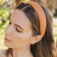 Faux Leather Braided Headband - Multiple Color Options