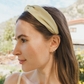 Woven Top Knotted Headband - (Multiple Color Options)