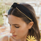 Woven Top Knotted Headband - (Multiple Color Options)